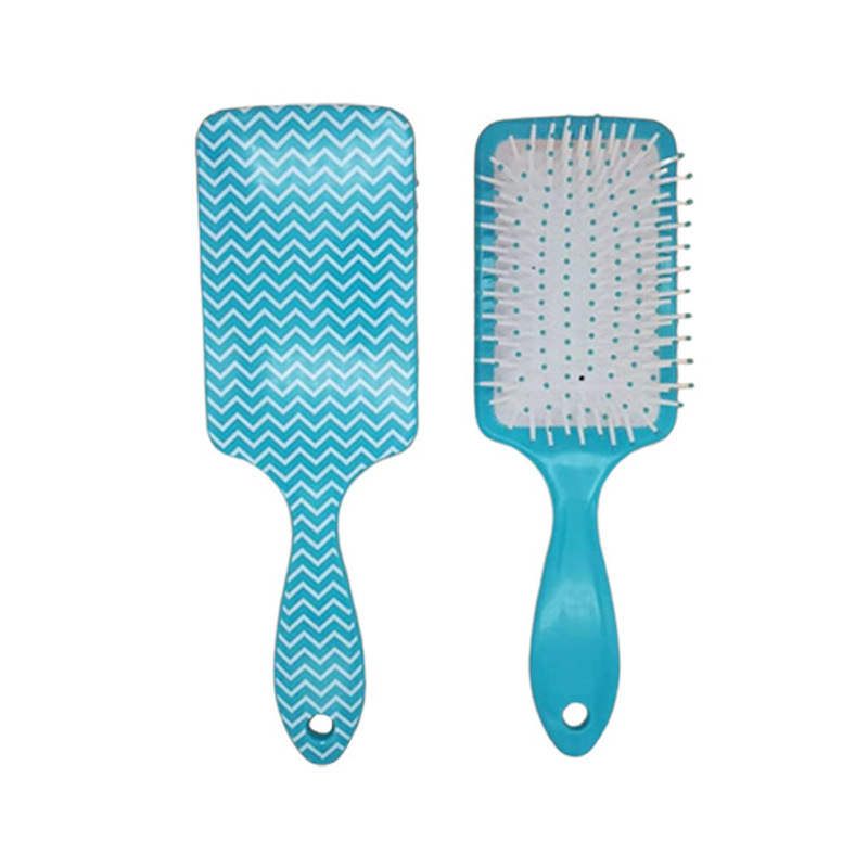 Plastic massage comb, wide toothed comb, anti knot massage comb