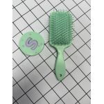 Square large airbag comb with folding mirror