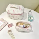 Bow travel portable makeup bag