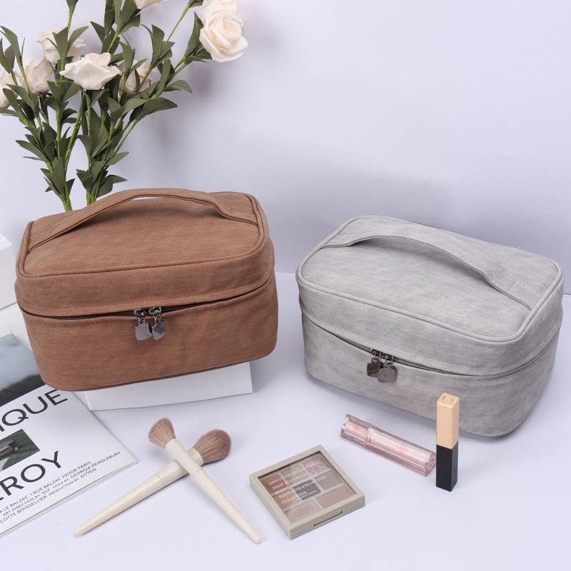 Cowboy Pattern Travel Multi functional Makeup Bag