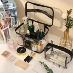 Cowboy Pattern Travel Multi functional Makeup Bag