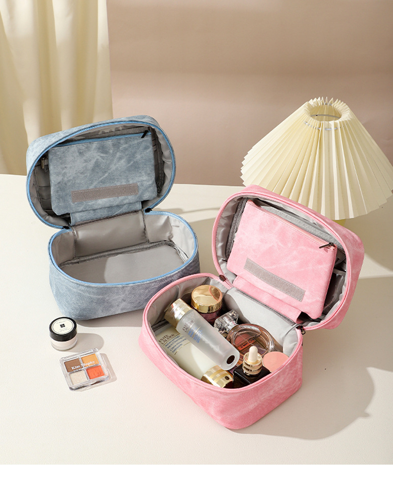 Cowboy Pattern Travel Multi functional Makeup Bag