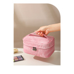 Cowboy Pattern Travel Multi functional Makeup Bag