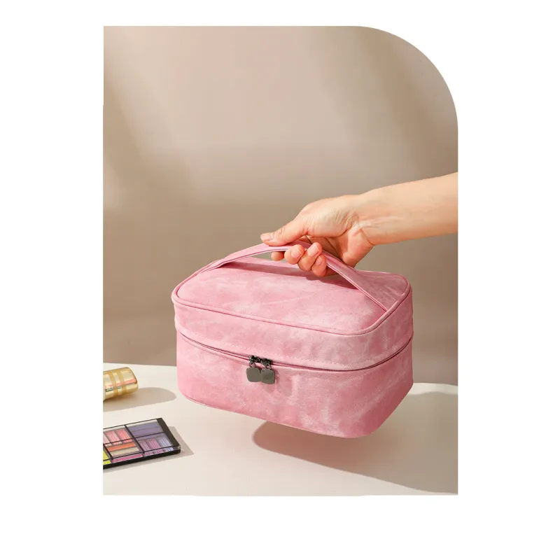 Cowboy Pattern Travel Multi functional Makeup Bag