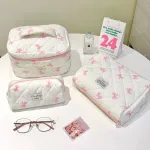 Cute Bow Makeup Bag with Large Capacity