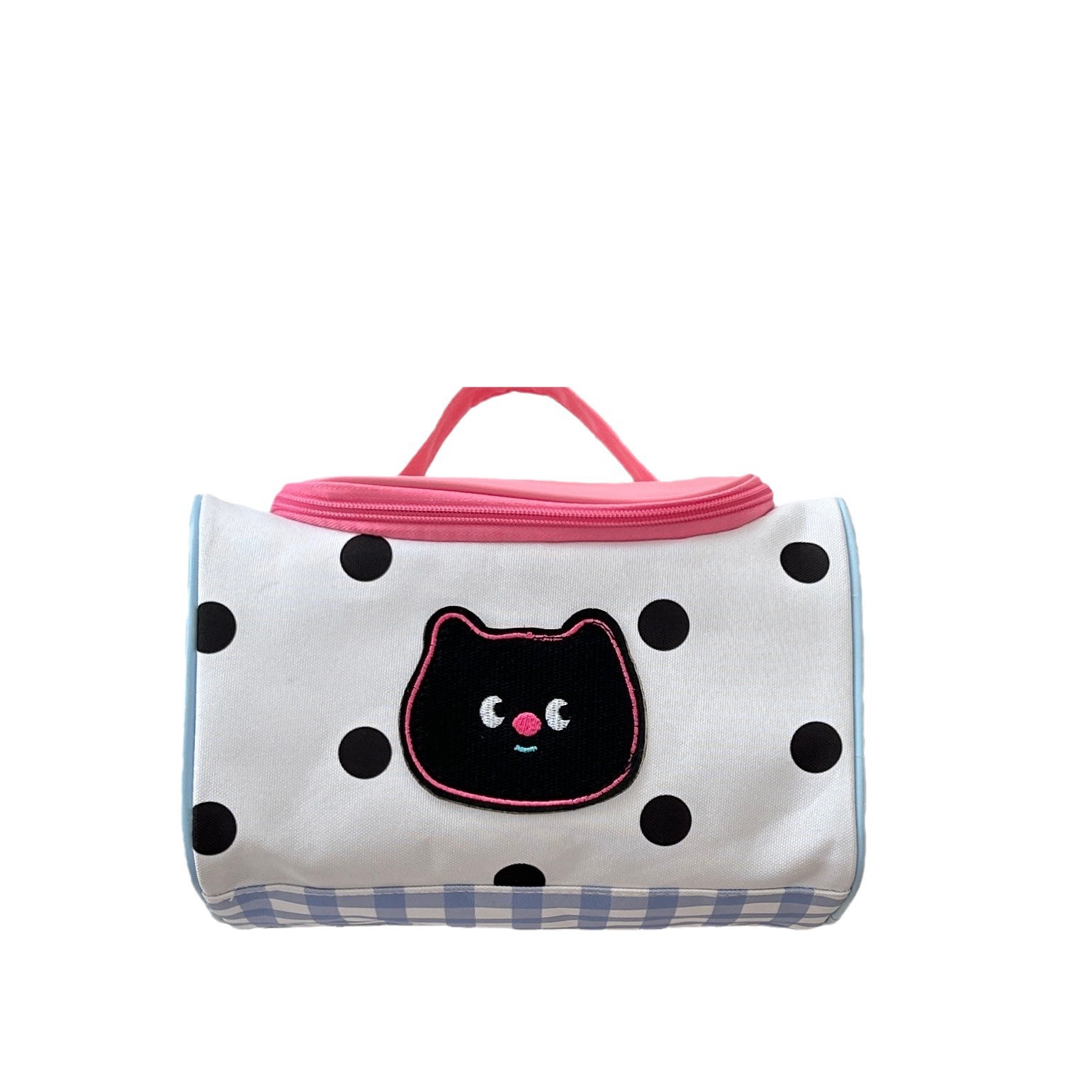Cute Cat Handheld Makeup Bag