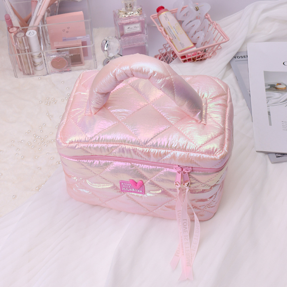 Dopamine Barbie Makeup Bag