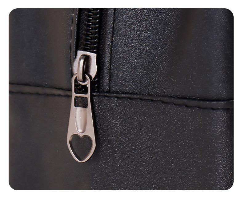 Makeup bag, portable travel wash bag, PU leather material