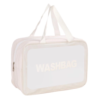 Makeup bag, portable travel wash bag, PU leather material 01