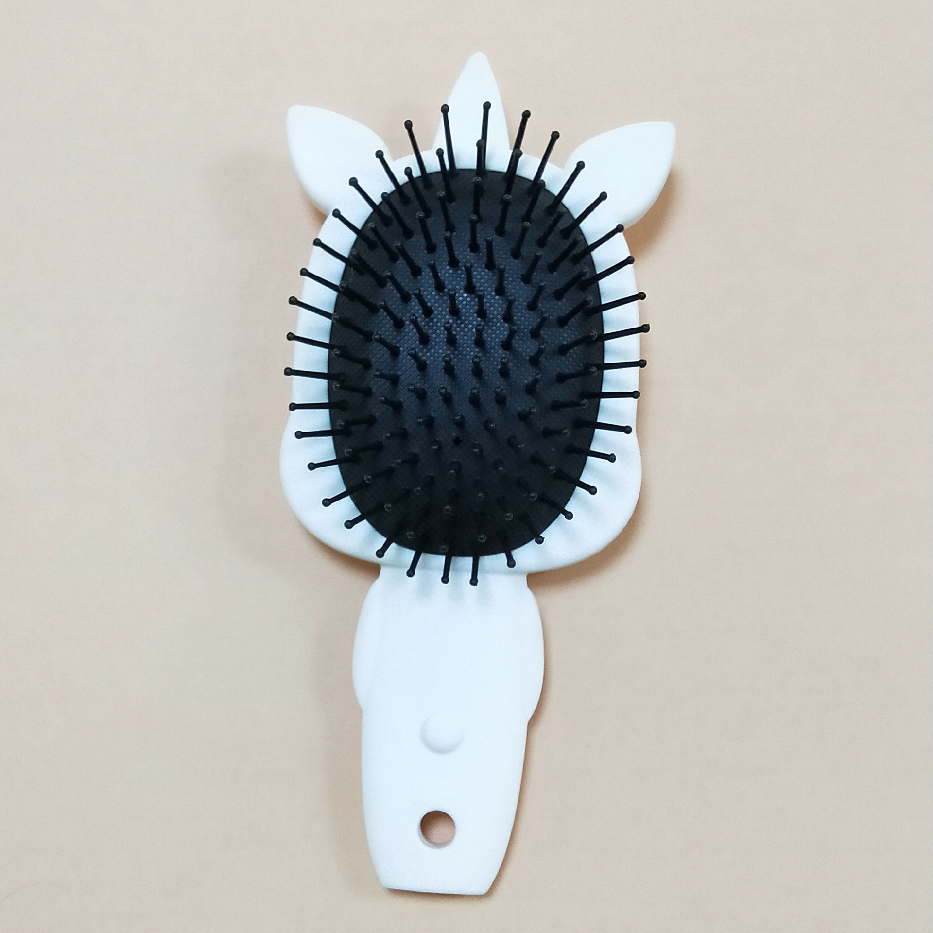 Plastic cushion comb, cute cartoon unicorn hair comb for children