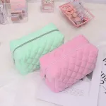 Plush pencil case, large capacity, dirt resistant makeup bag