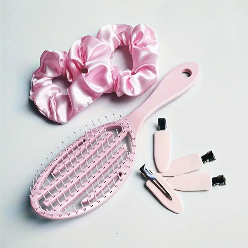 Women's Professional High Headtop Fluffy Hair Styling Set