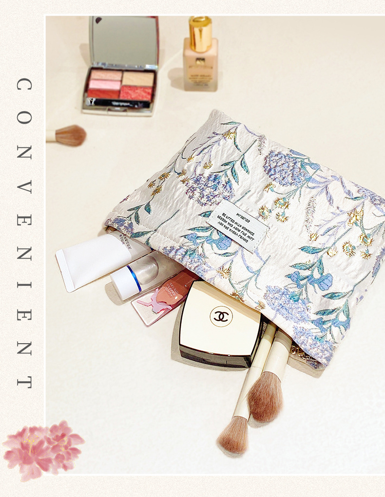 Dandelion relief makeup bag