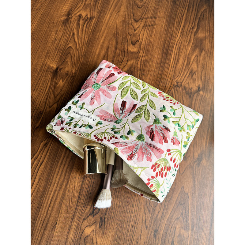 Fresh large capacity portable makeup bag