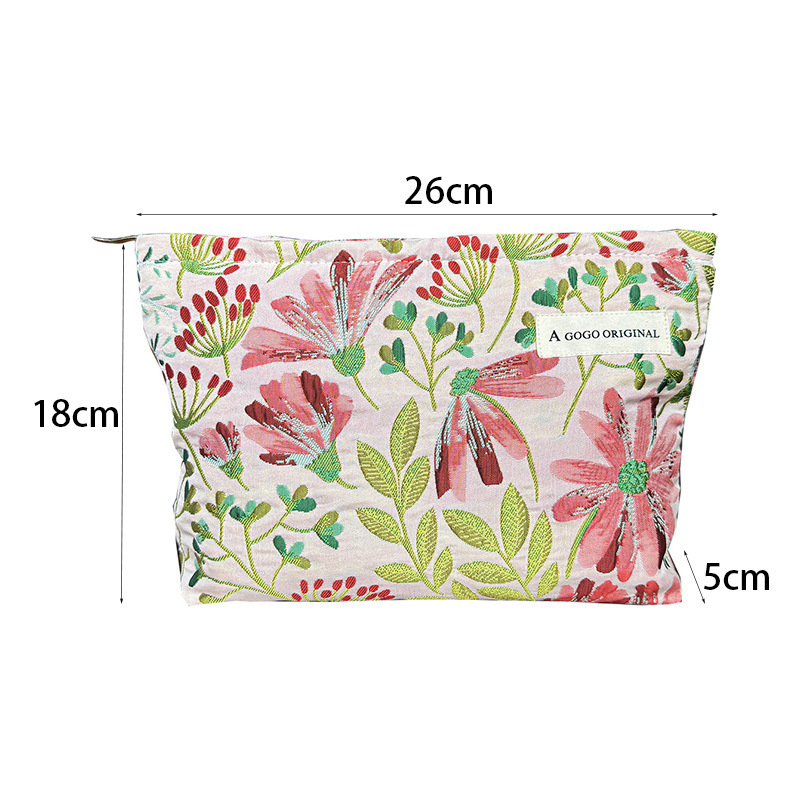 Fresh large capacity portable makeup bag