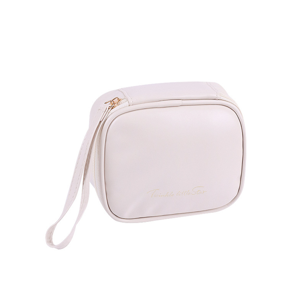 PU Cream Lipstick Small Square Makeup Bag