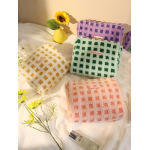 Waffle Lamb Plush Makeup Bag