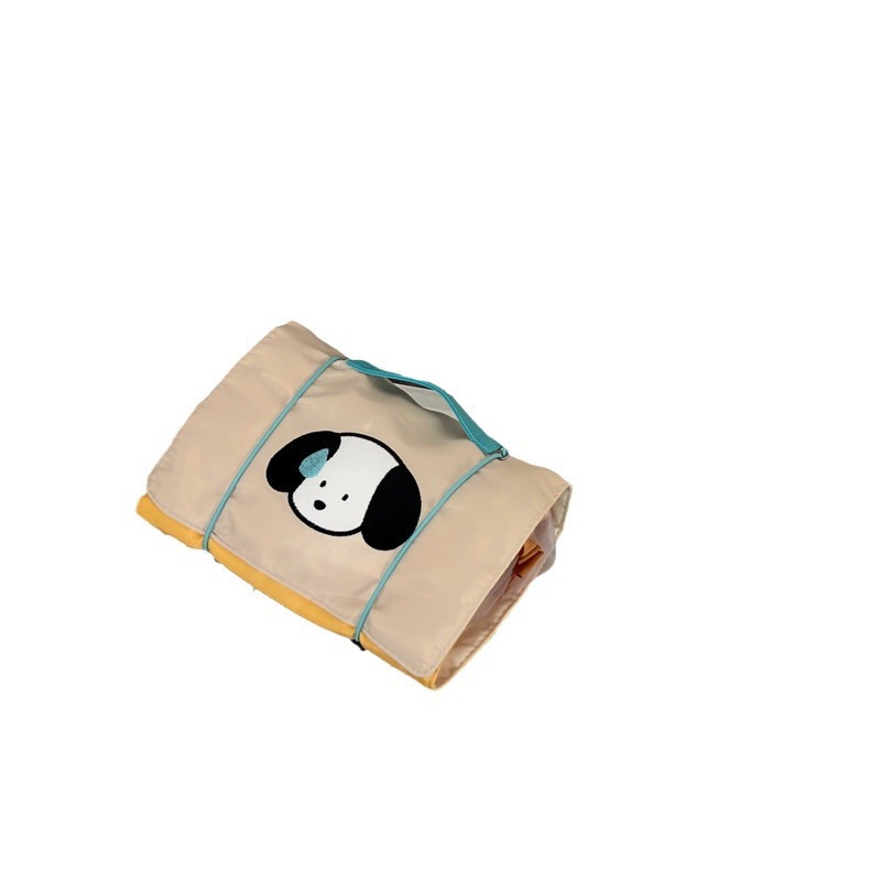 Folding storage detachable makeup bag