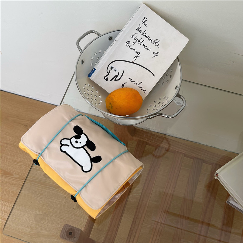 Folding storage detachable makeup bag