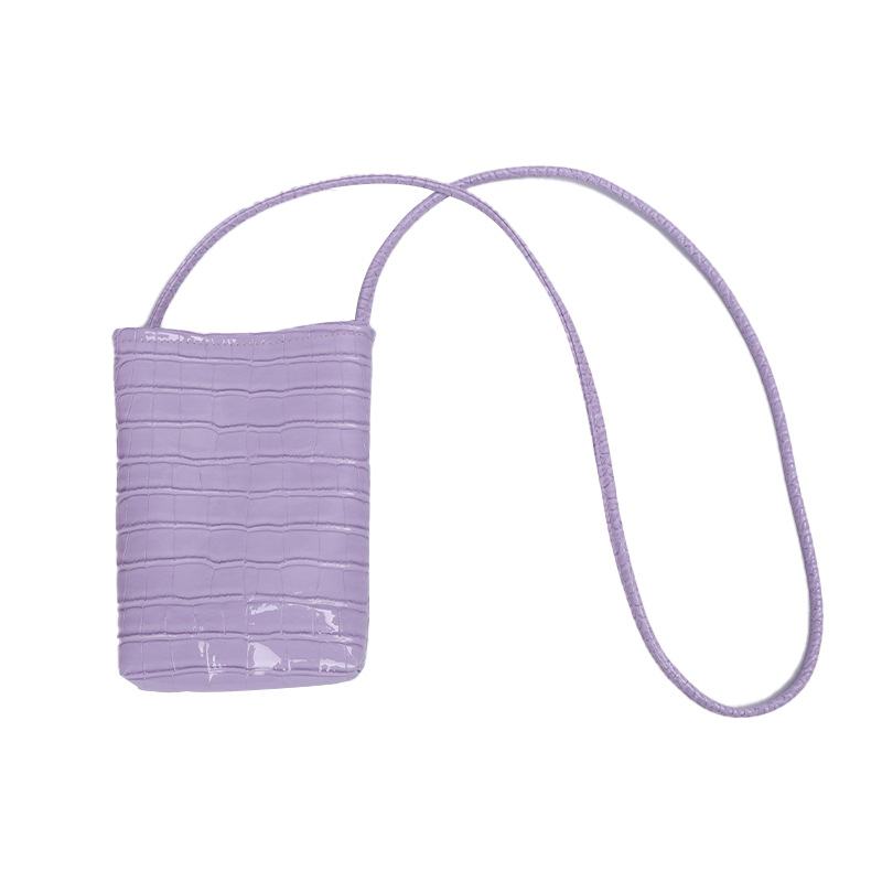 Half round PU waterproof cosmetic storage bag