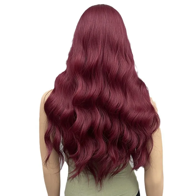 Big wave curly hair wig is real and comfortable