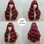 Big wave curly hair wig is real and comfortable