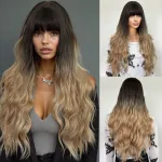 Big wave curly hair wig is real and comfortable
