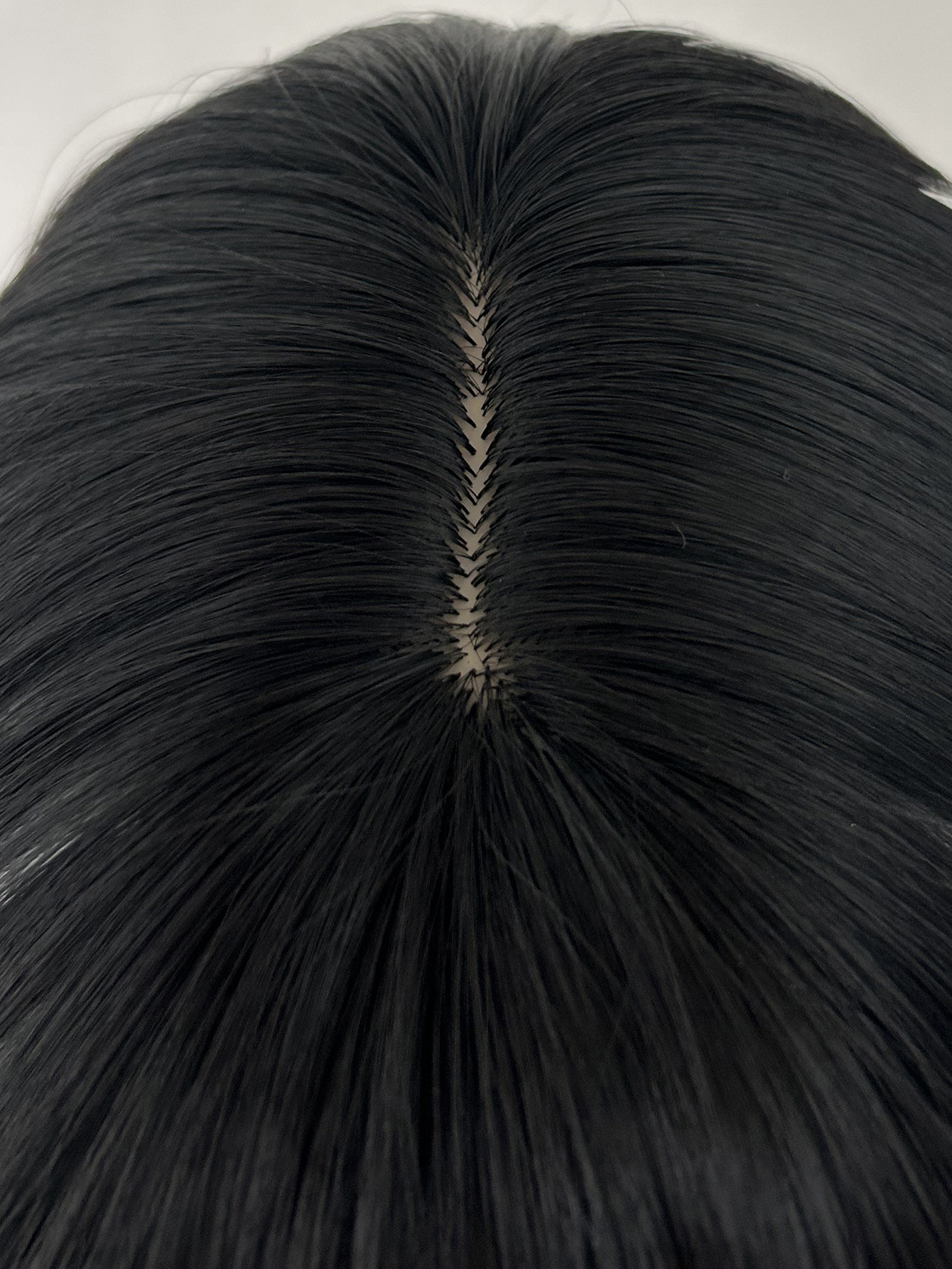 Wig full head dyed with large waves, simulating nature