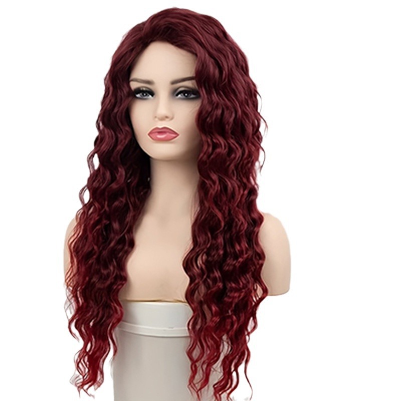 Wig full head design fluffy, fashionable & versatile