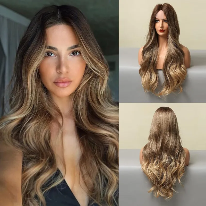 Wig full head design fluffy, fashionable & versatile