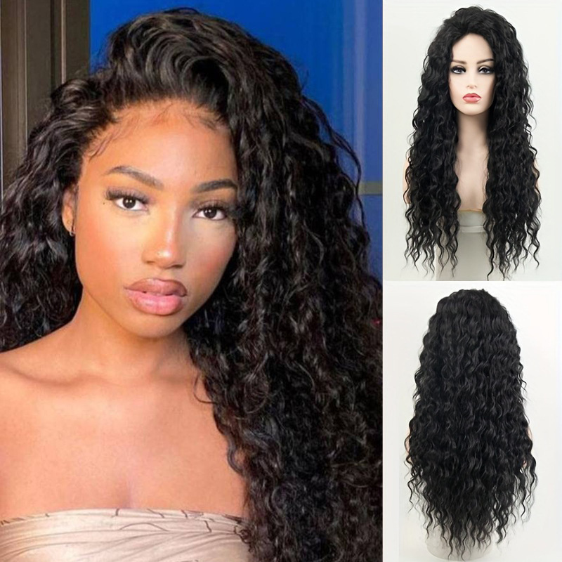 Wig full head design fluffy, fashionable & versatile