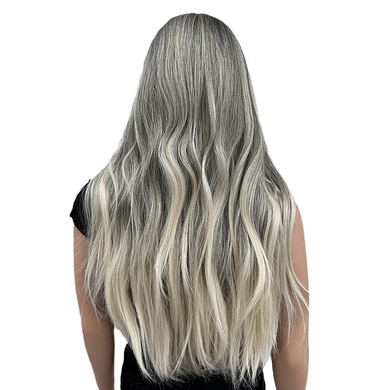 Gradient color with medium to long waves