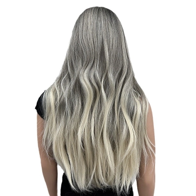 Gradient color with medium to long waves 02