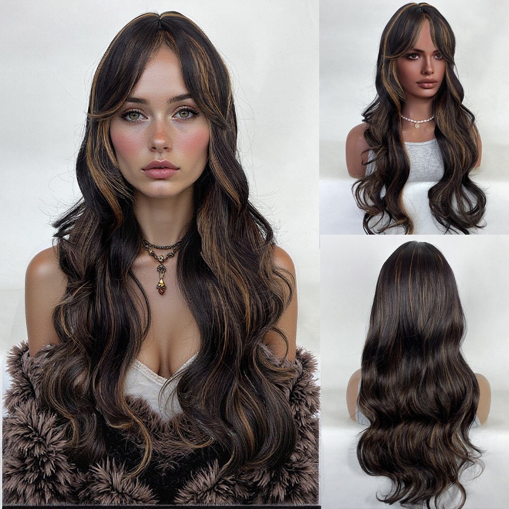 Gradient color with medium to long waves