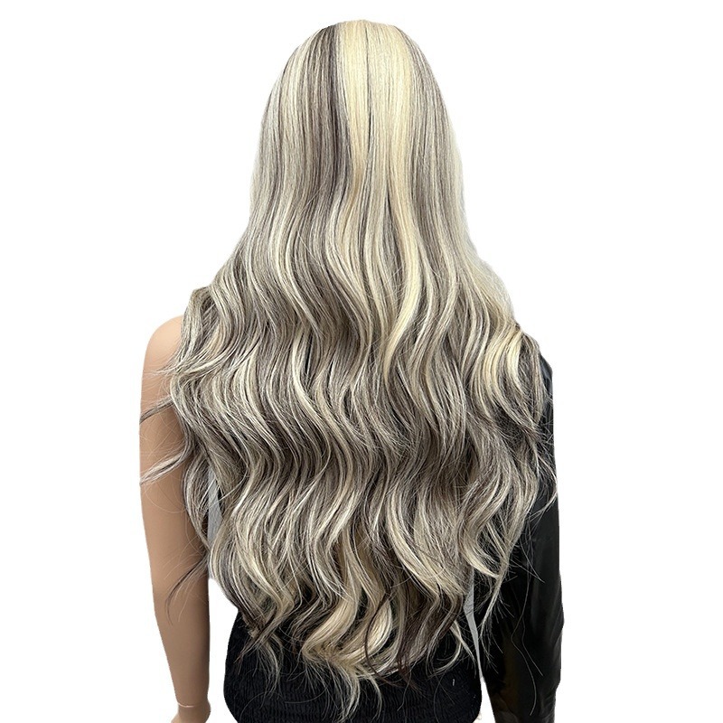 Big Wave Wig Black Gradient Grey