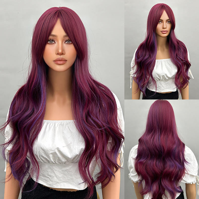 Big Wave Wig Black Gradient Grey