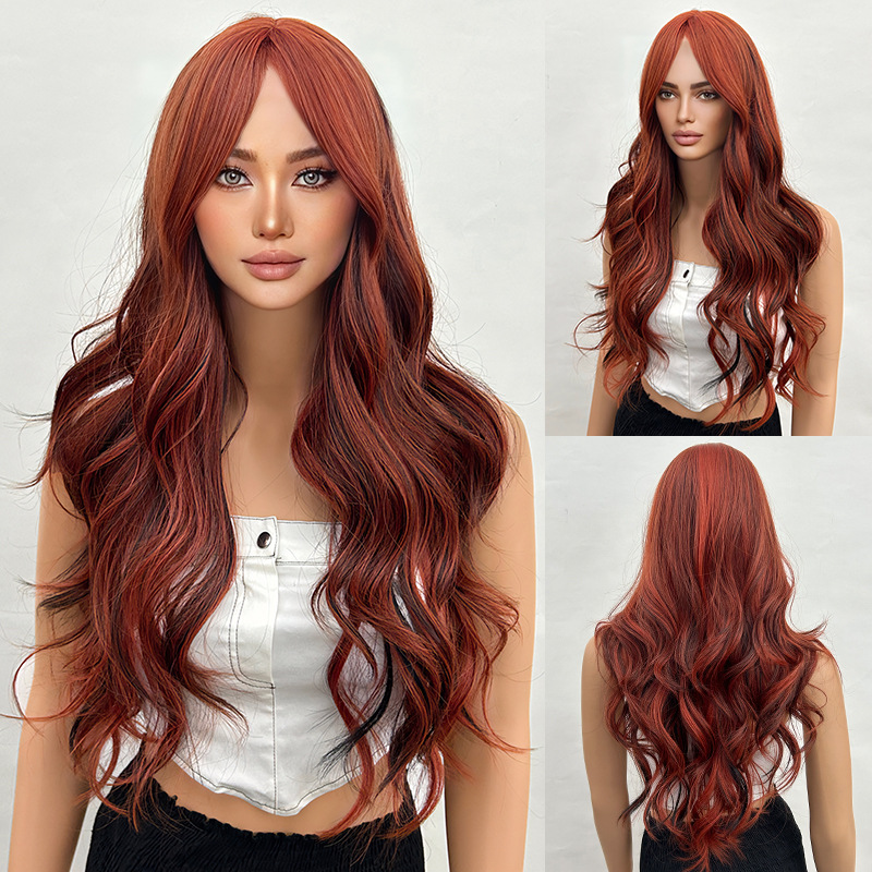 Big Wave Wig Black Gradient Grey