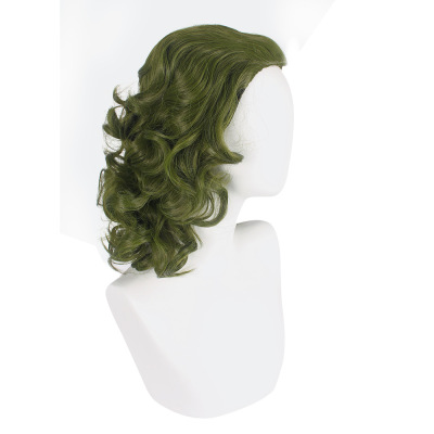 Cosplay joker Fleck green medium long curly hair 02
