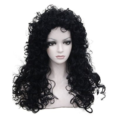 Wool roll wig fluffy and fashionable 02
