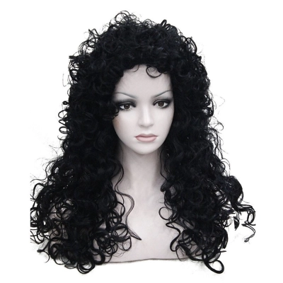 Wool roll wig fluffy and fashionable 02
