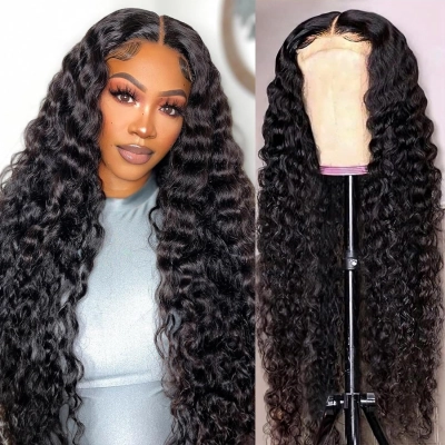 Lace real hair headband deep wave DEEP 01