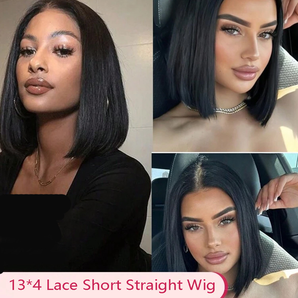 Triangle Knotless Locs Braided Wigs Black Curly Wavy 