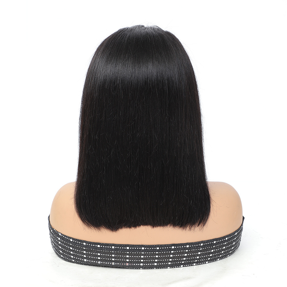 Triangle Knotless Locs Braided Wigs Black Curly Wavy 