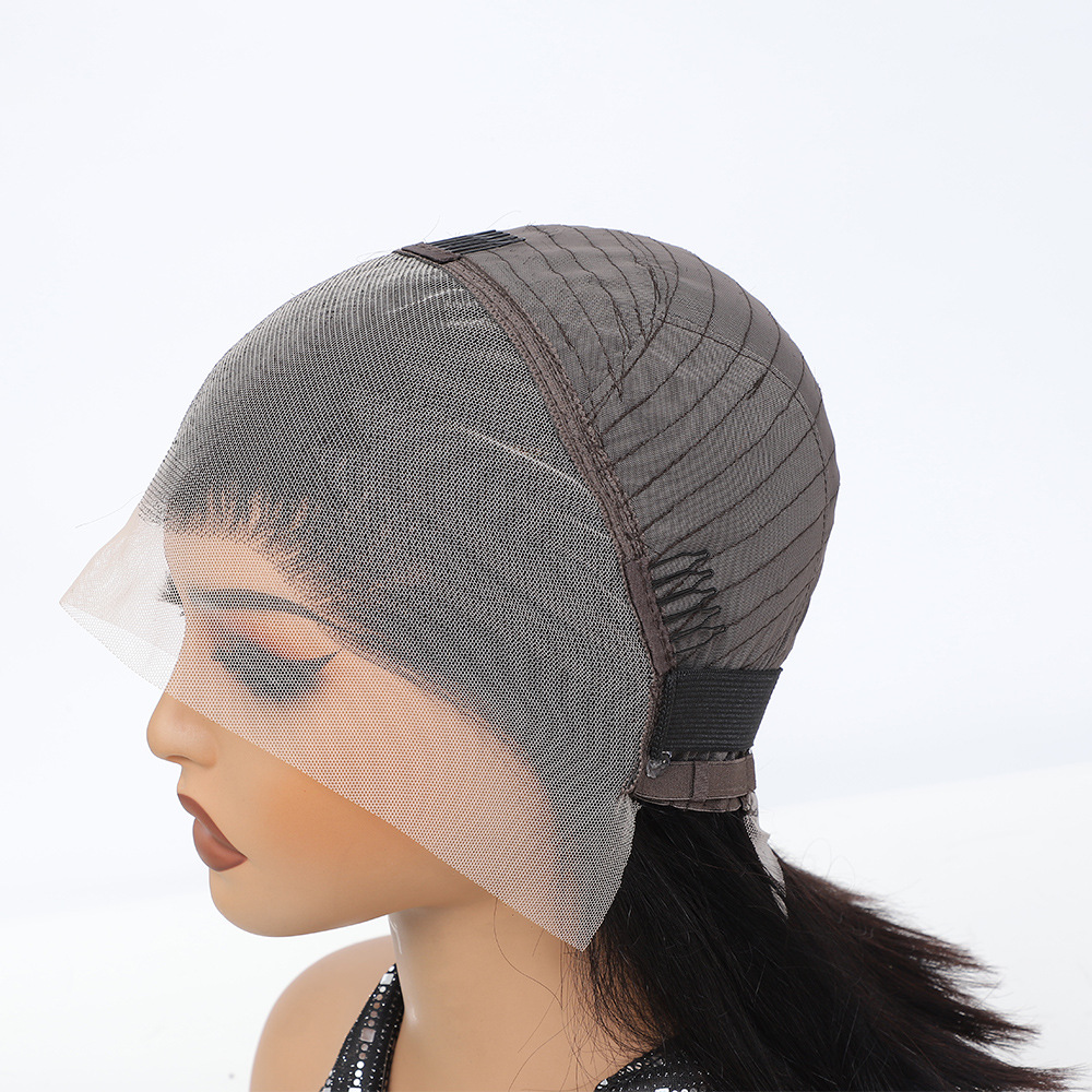 Triangle Knotless Locs Braided Wigs Black Curly Wavy 