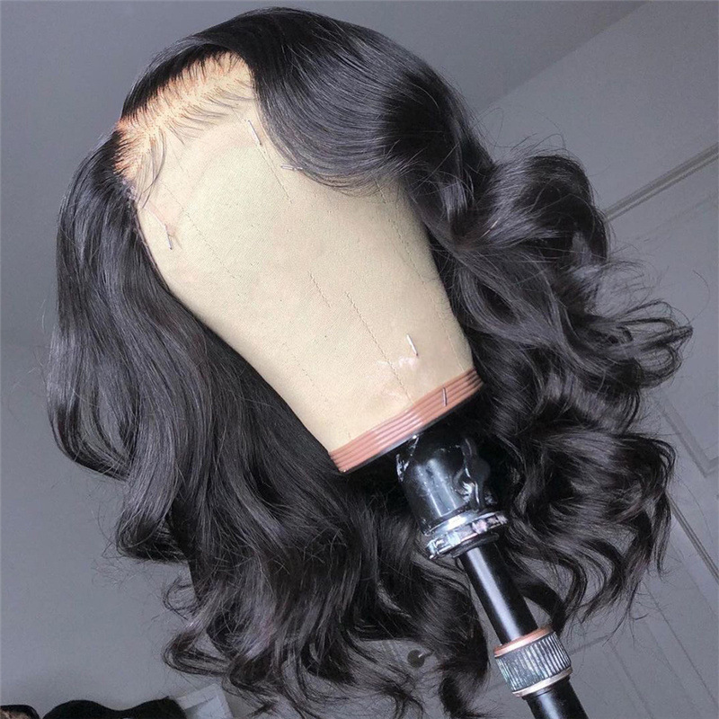 Fashionable women's medium to long curly hair wavy wig