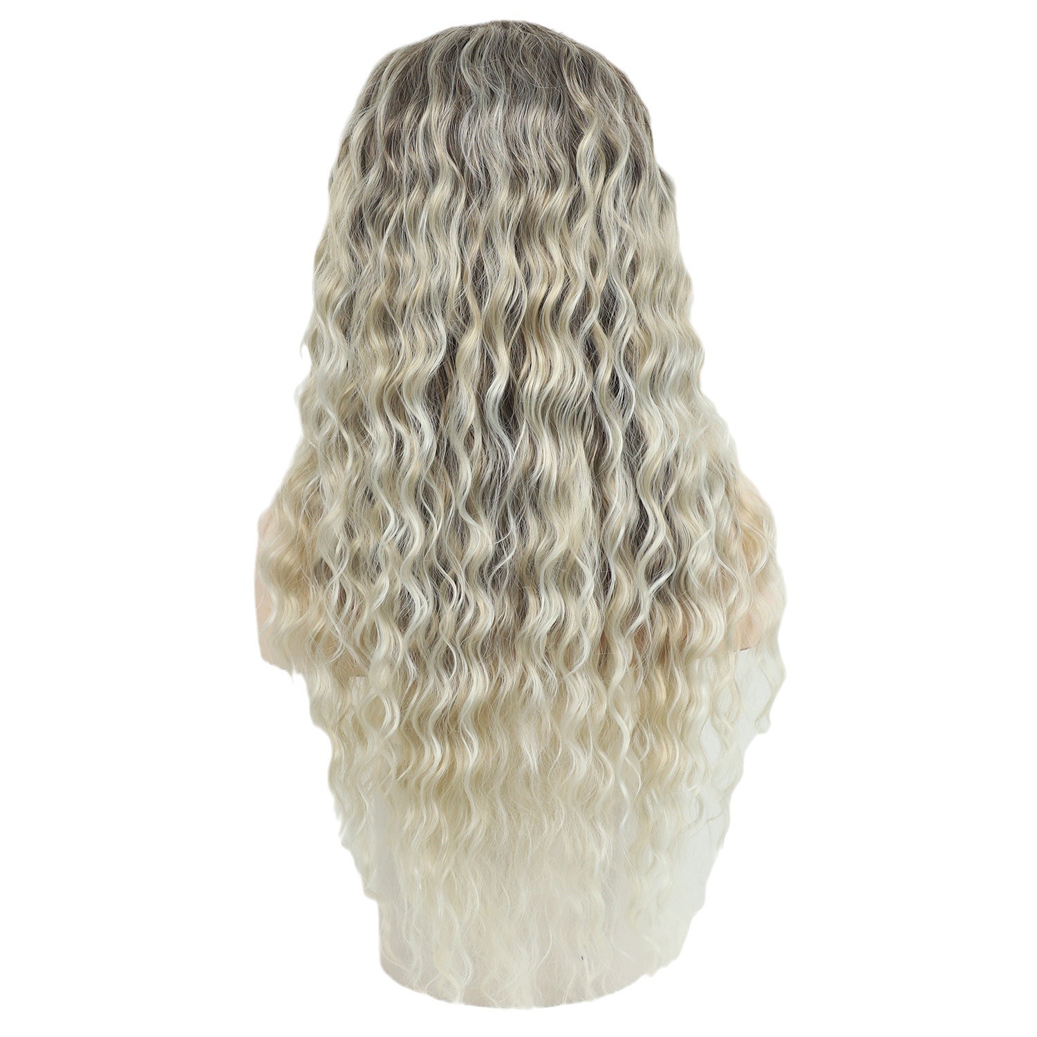 Female wig African small roll long roll