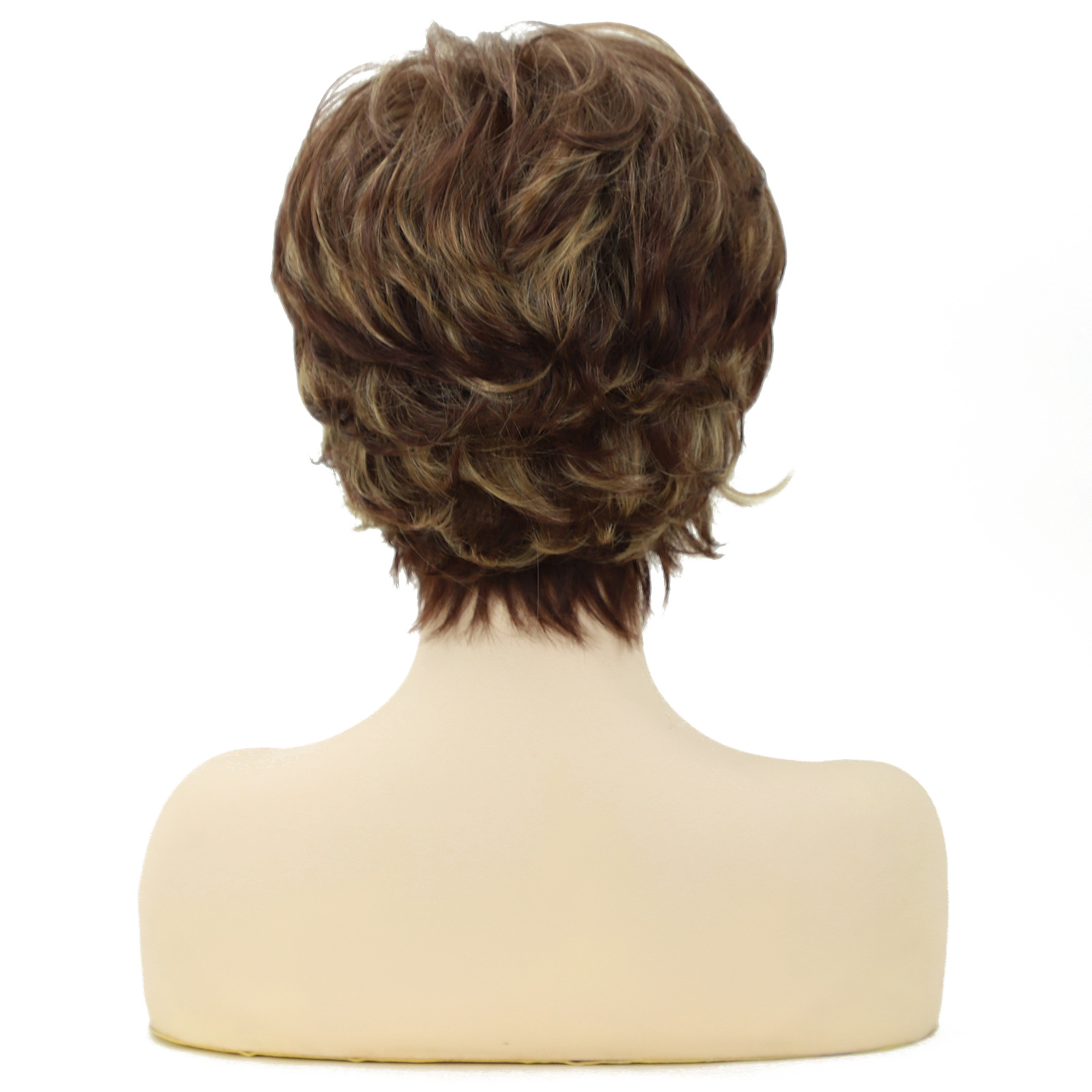 Ladies' fashionable fluffy short hair