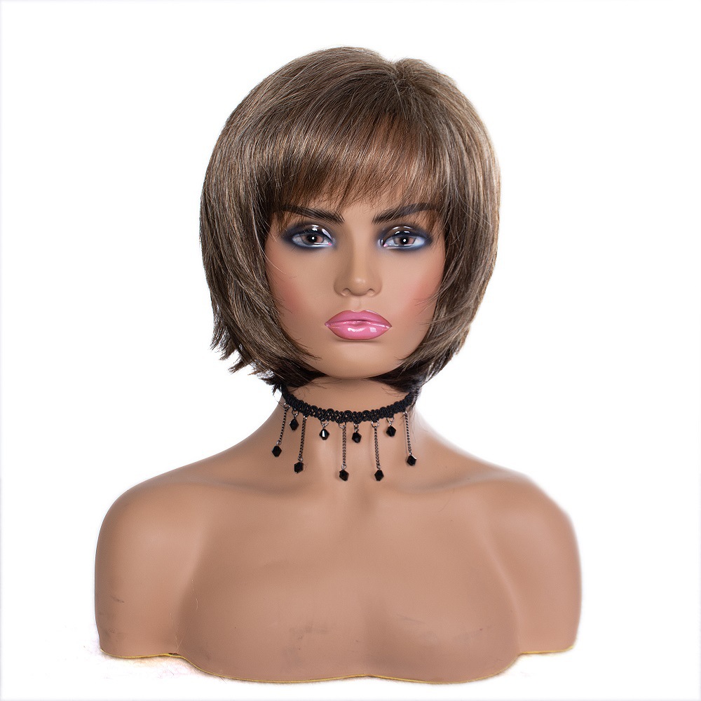 Ladies' fashionable wig, comfortable and versatile