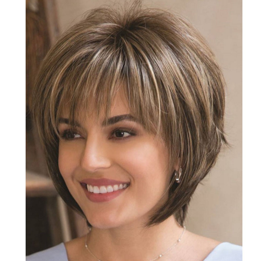 Ladies' fashionable wig, comfortable and versatile