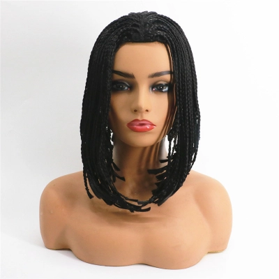 Wig African Braid Wig Men and Women Short Hair 02